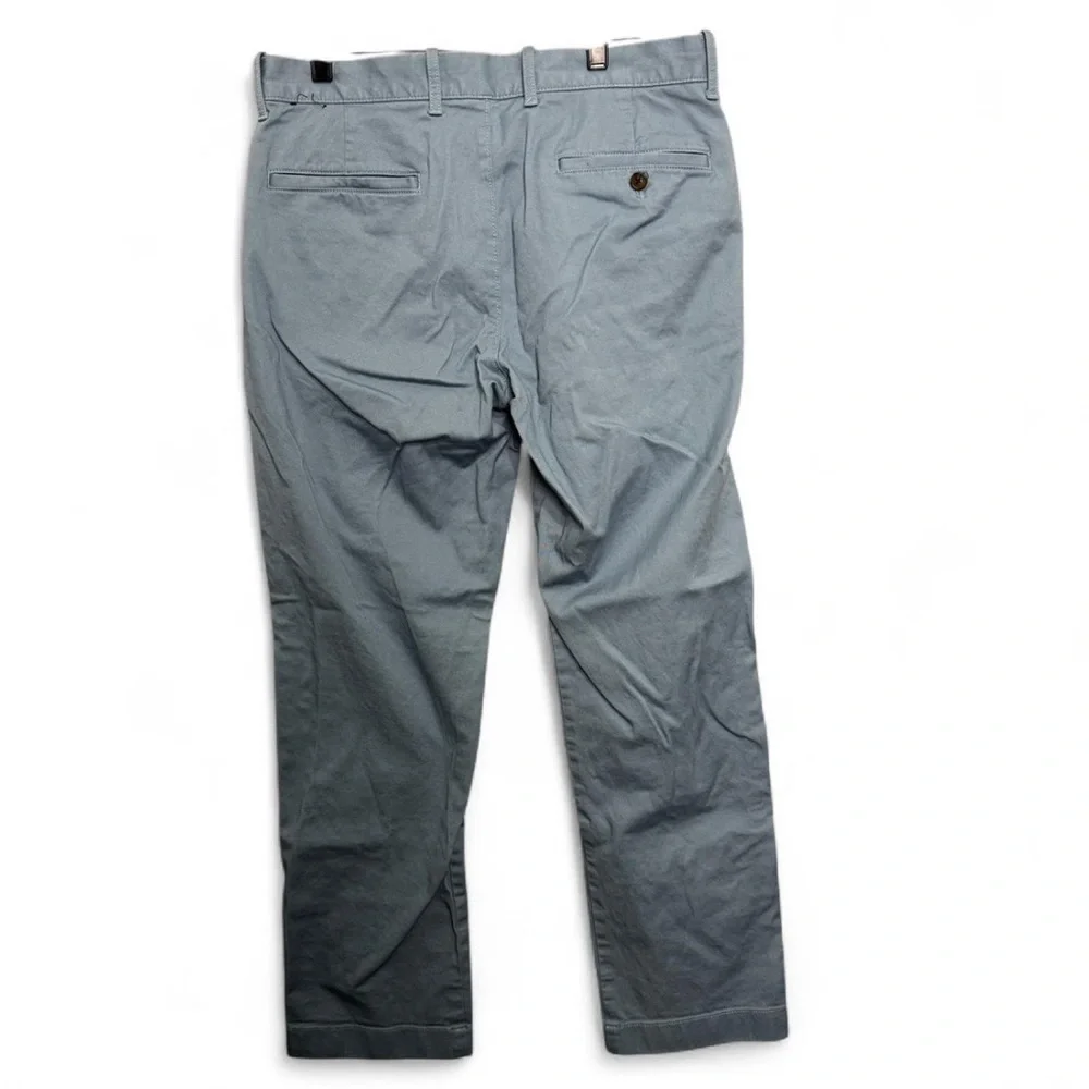 J.‎ Crew Men's 31x30 Light Blue Flex Straight Chino Pants Work Casual Preppy